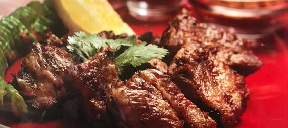 11 Grilled Spare Ribs