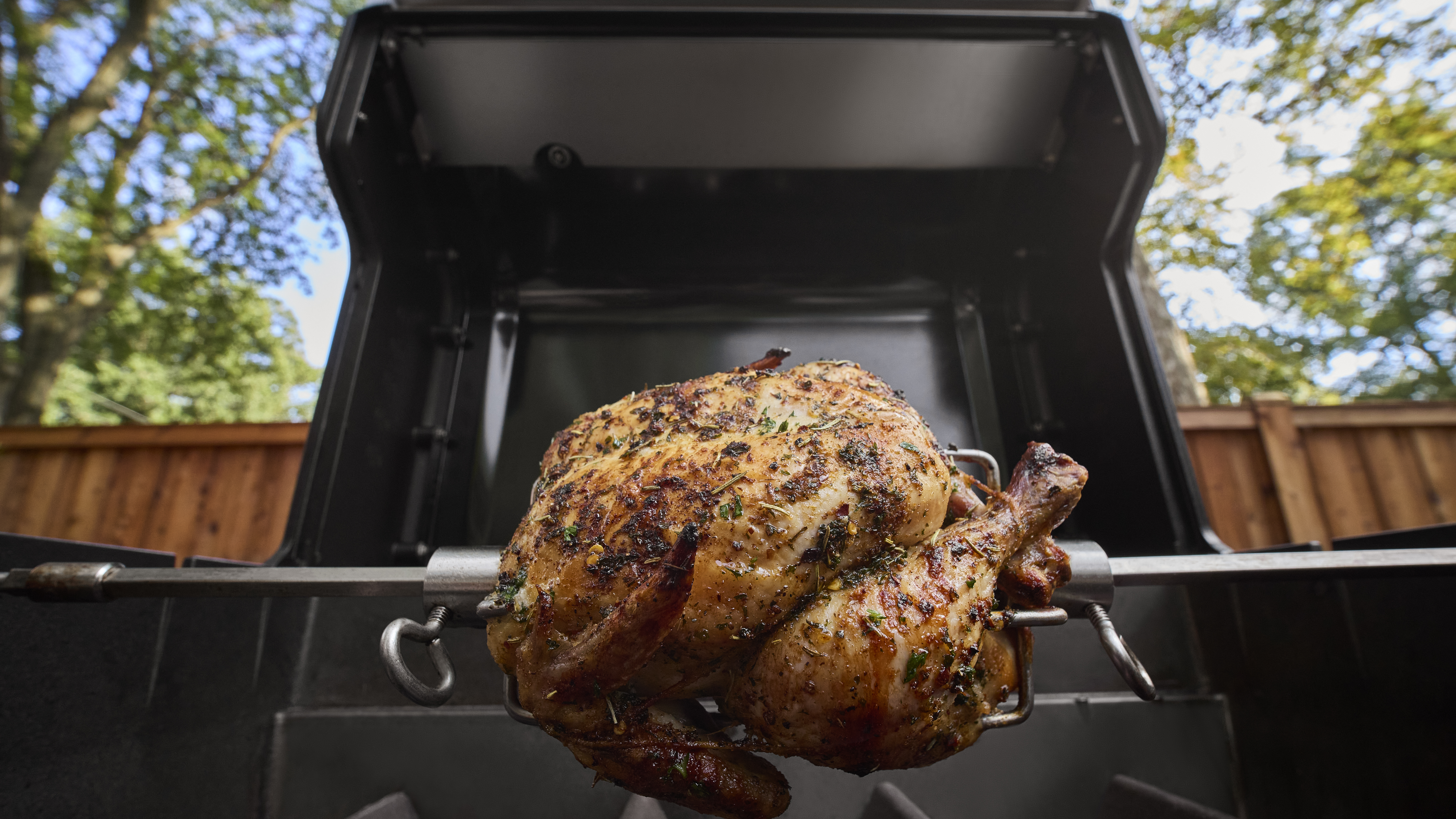 Garlic Butter Rotisserie Chicken 