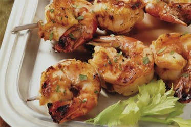 Sweet and Spicy Shrimp Kebabs