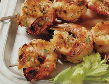 Sweet and Spicy Shrimp Kabobs