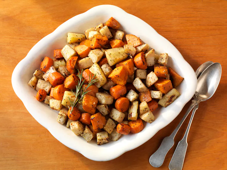 Roasted Root Vegetables with Garlic and Rosemary | Veggies Recipes