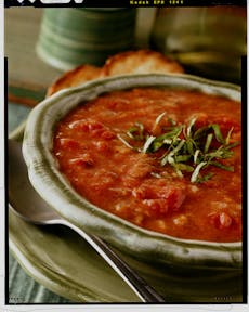 Fire-Roasted Tomato and Bread Soup