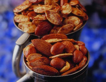 Sweet and Spicy Grilled Nuts