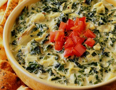 Grilled Artichoke and Spinach Dip