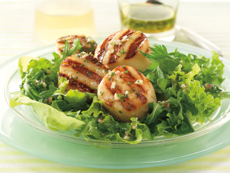 Scallop Salad with Citrus Vinaigrette | Seafood Recipes