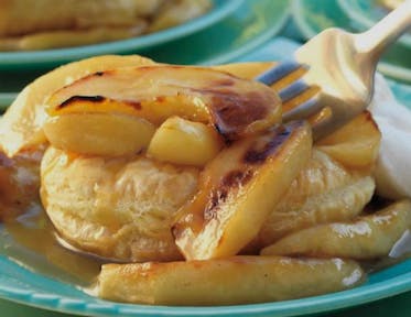 Apple Caramel on Puff Pastry