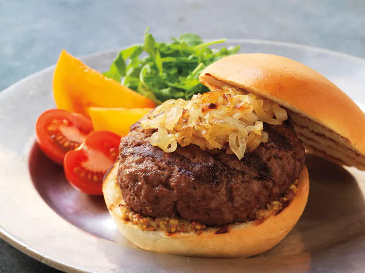 Brie and Shallot Parisian Burgers | Red Meat Recipes