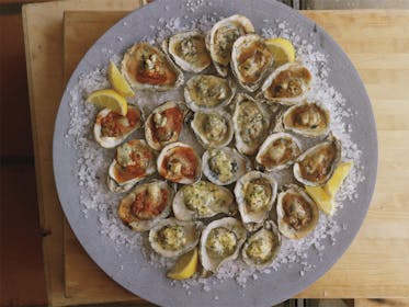 Char-Grilled Oysters 