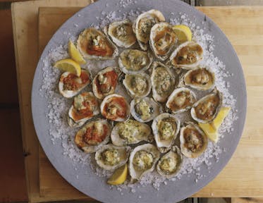 Char-Grilled Oysters 