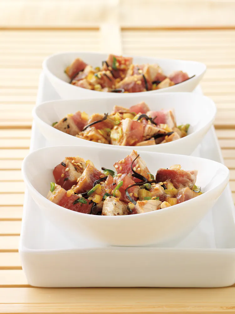 Grilled Ahi Poke | Starters Recipes