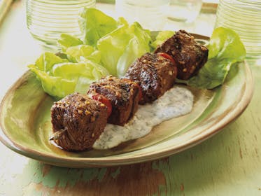 Beef and Tomato Kebabs
