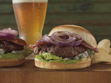 Blue Cheese and Bacon Burgers