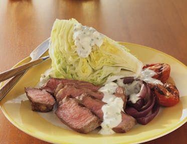 Salade maison au steak