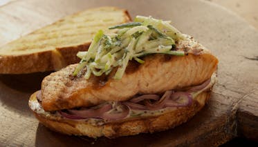 Club sandwiches au saumon