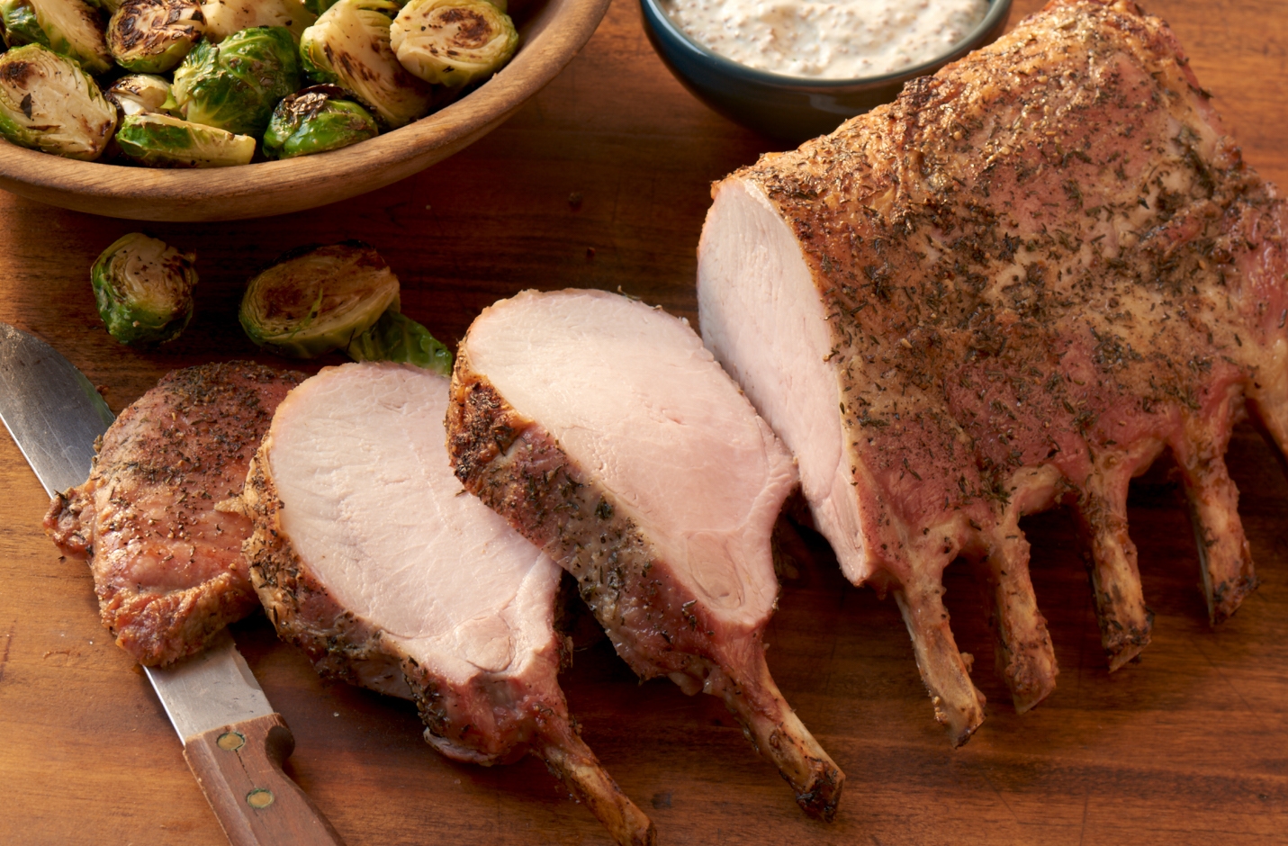 Weber shop pork roast