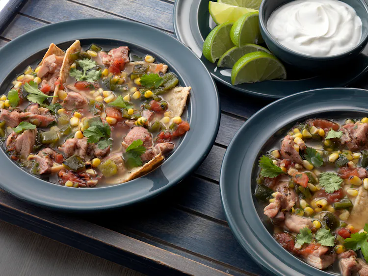 Chicken, Chile, and Corn Tortilla Soup | Poultry Recipes