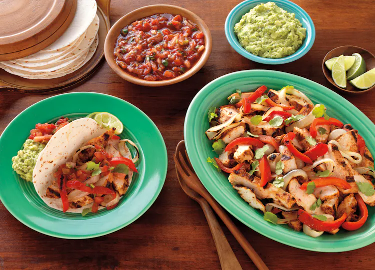 Chipotle-Orange Chicken Fajitas | Poultry Recipes