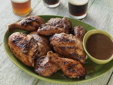 Beer-Marinated Barbecued Chicken