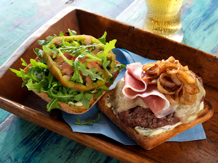 Italian Beef Burgers | Red Meat Recipes
