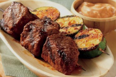 Tri-Tip and Zucchini Kabobs