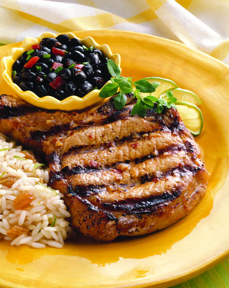 Pork Chops with Mango Marinade | Pork Recipes