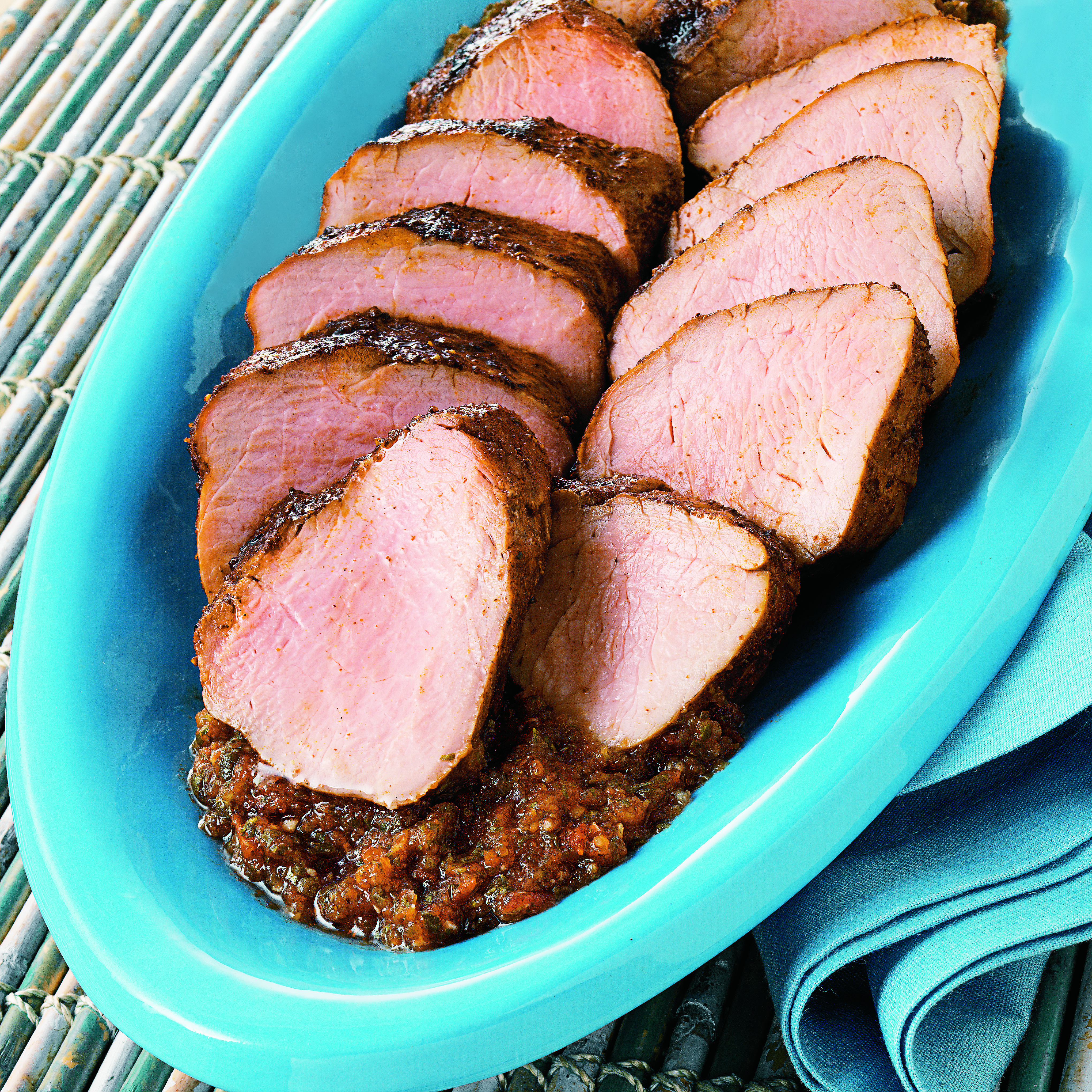 pork tenderloin on gas grill