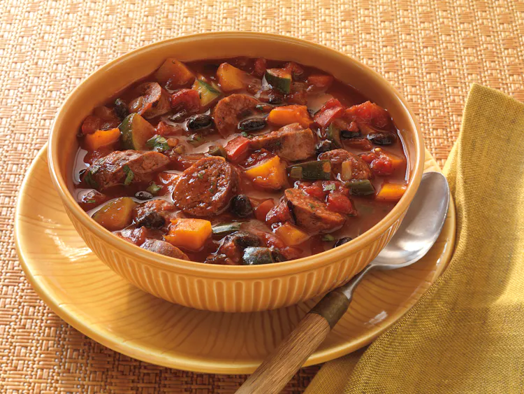 Grilled Chorizo and Black Bean Stew | Pork Recipes