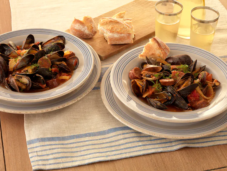 Spanish Chorizo and Mussel Stew | Pork Recipes