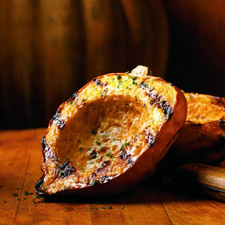 Acorn Squash with Asiago and Sage | Veggies Recipes
