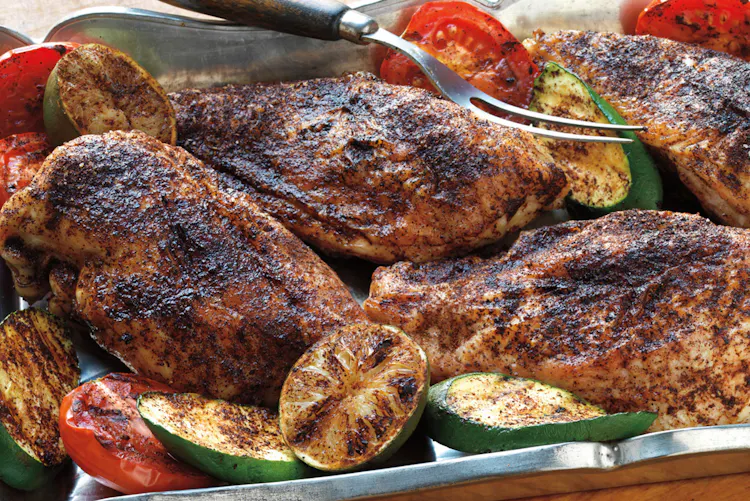 Chicken Breasts with Mole Rub | Poultry Recipes | Weber Grills