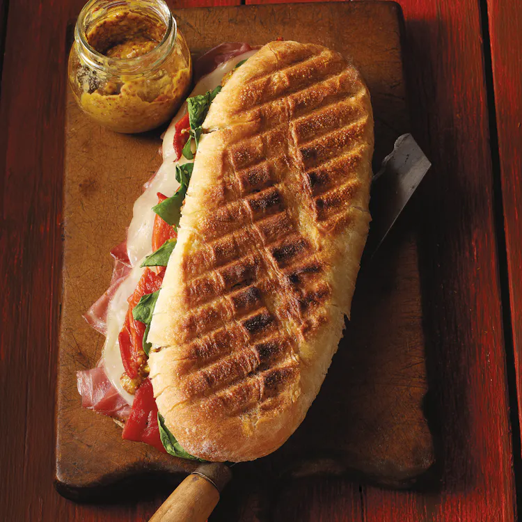 Grilled Prosciutto and Provolone Panini | Pork Recipes