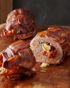 Rouleaux de saucisse au bacon