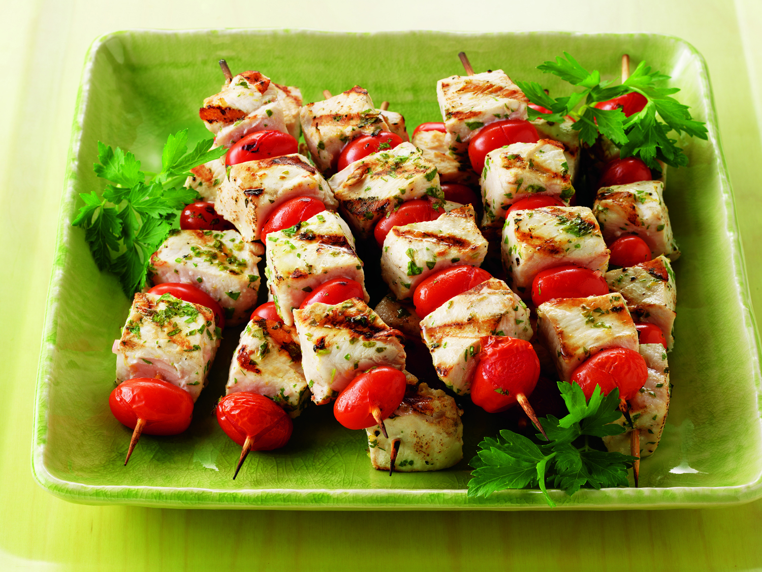 Marinated discount swordfish kabobs