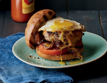 Bacon and Egg Burgers 