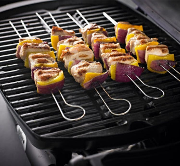 Chicken Skewers With Veggies And Coriander 346X318