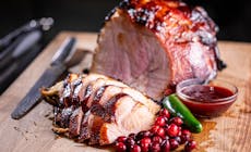 Cranberry Jalapeno Glazed Ham E82 A4751