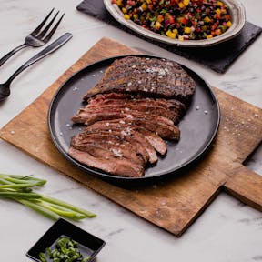 Chile-Rubbed Flank Steak