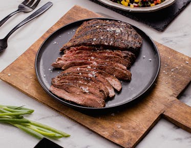 Chile-Rubbed Flank Steak