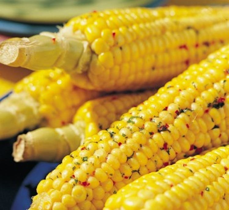 Grilled Sweetcorn With Lime Chilli Butter