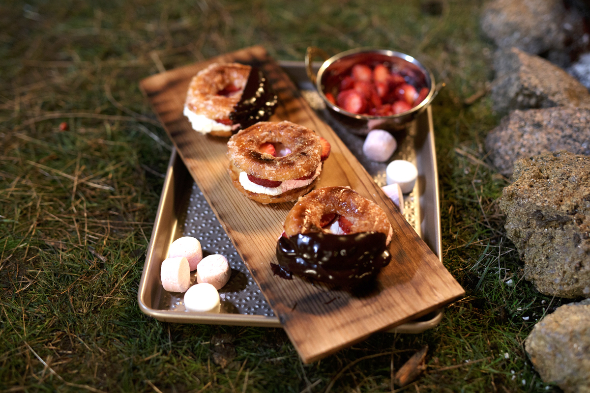 Grilled Donut S’mores