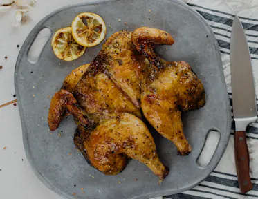 Lemon and Honey-Glazed Chicken