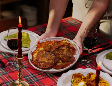 Parmesan Smashed Potatoes 
