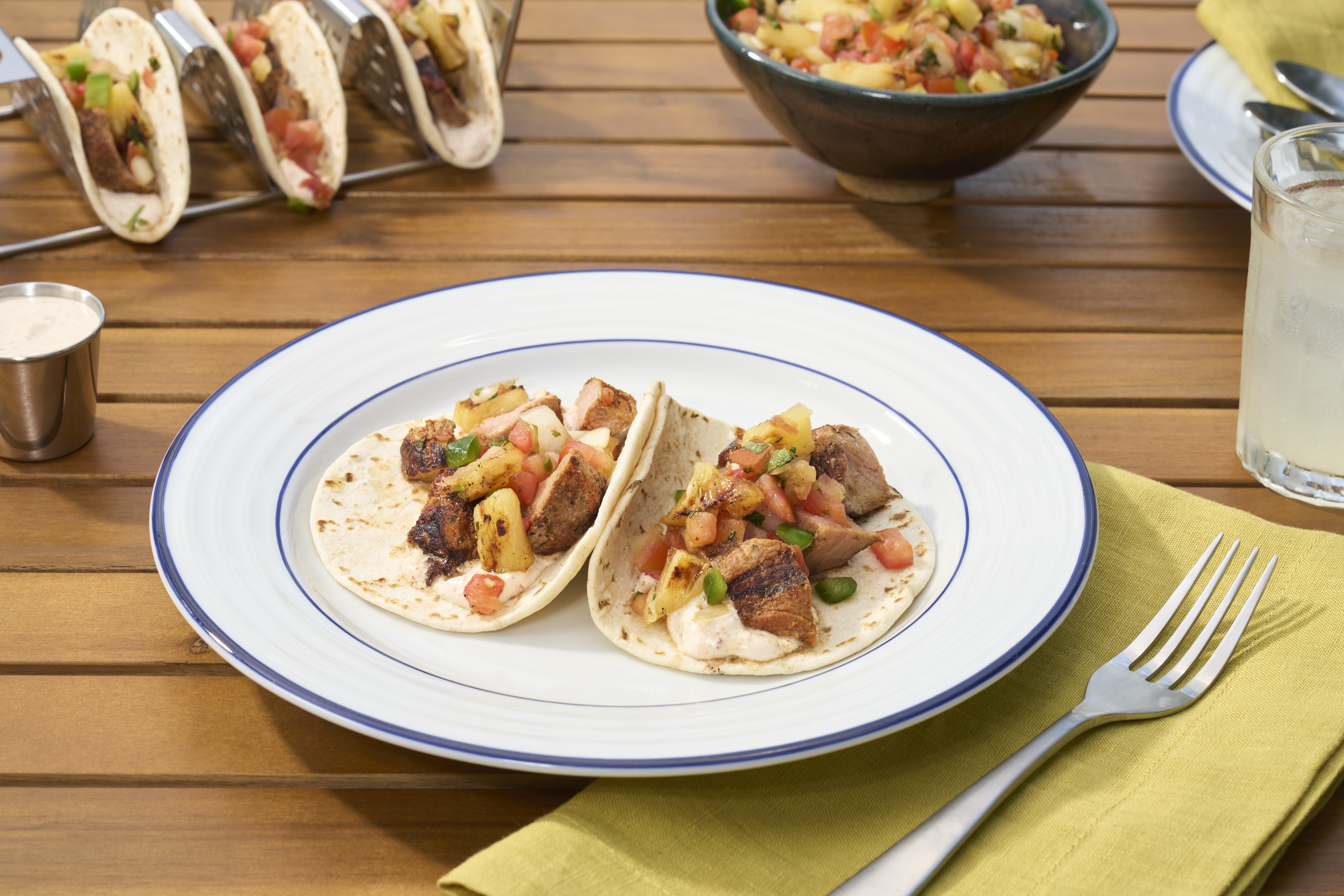 Pineapple Pork Tacos 