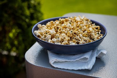 Popcorn sur le gril