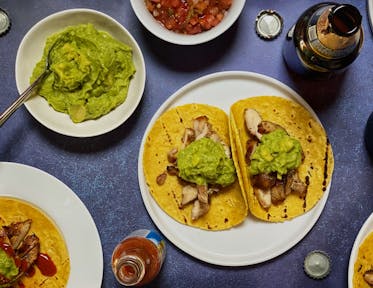 Beer-Marinated Chicken Tacos