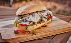 Cheese Steaks Sandwiches Griddle