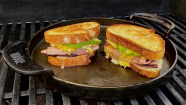 Breakfast Ham and Egg Sandwich  
