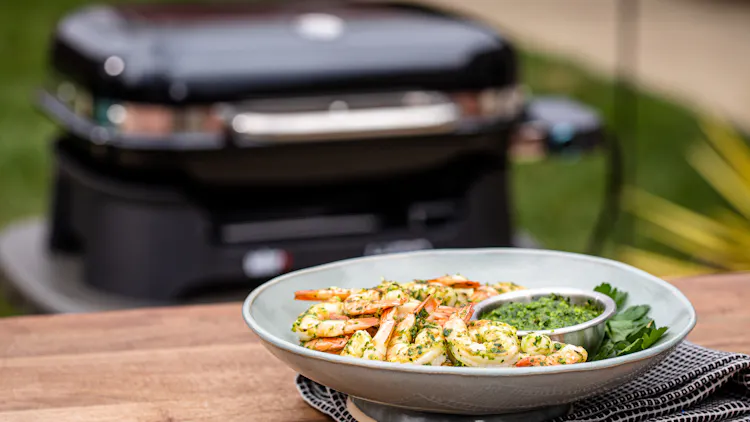 From Frozen Shrimp With Chimichurri Sauce | Seafood Recipes | Weber Grills