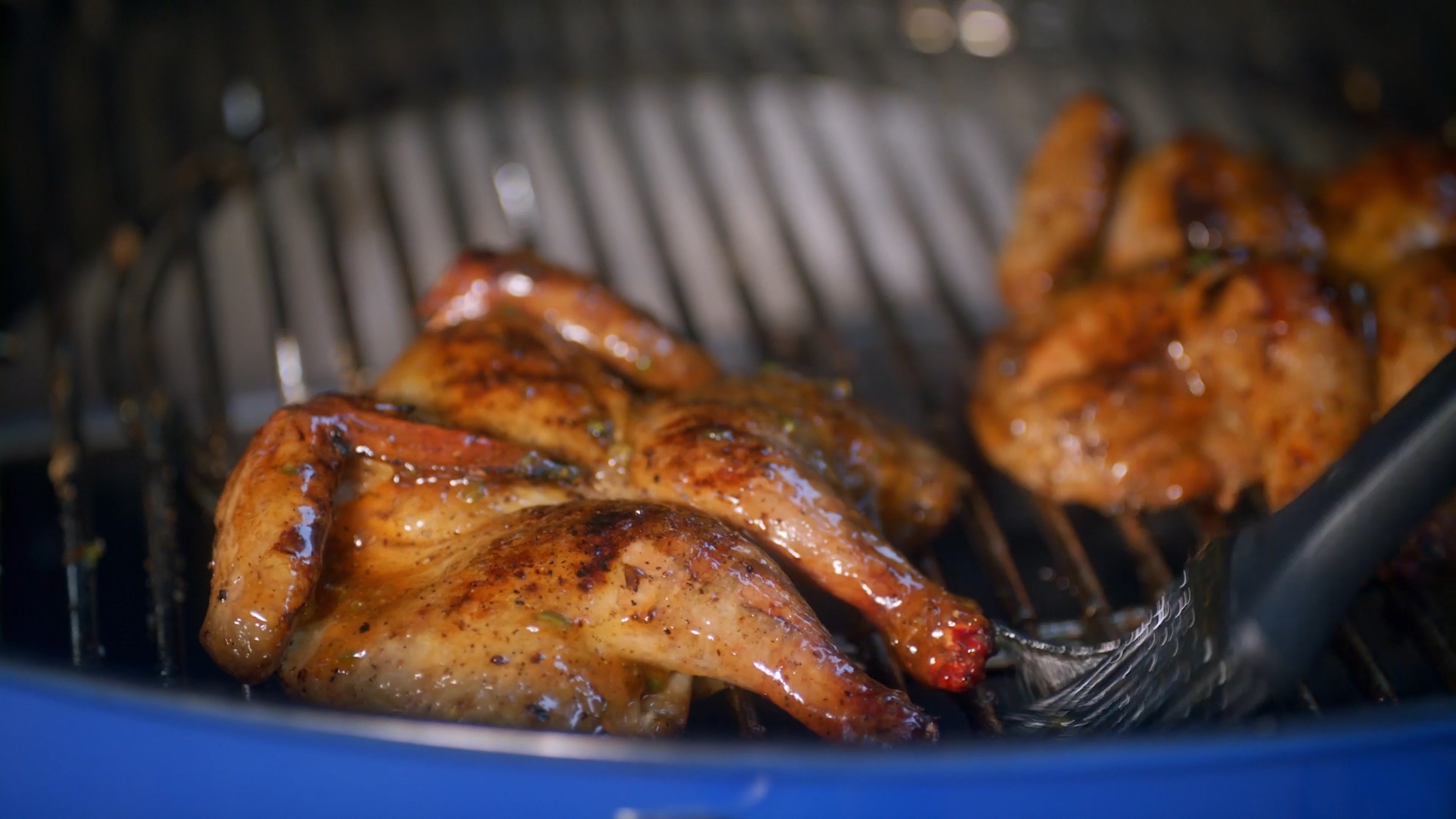 Spatchcocked Game Hen 