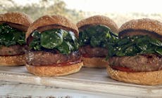 Spicy Ginger Scallion Burgers